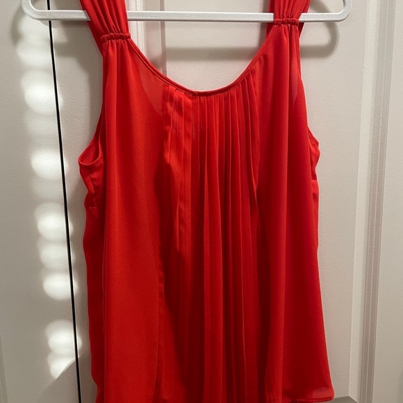 DR2 Red Ruched Tank Top - Picture 5 of 14